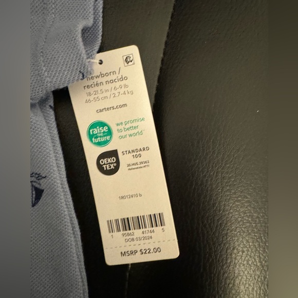 Newborn Carters Onesie - Picture 5 of 7